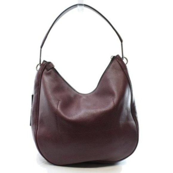 Marc Jacobs NEW Red Leather Ligero Hobo Sh…